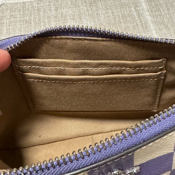 Coach Checkered Wristlet - - Picture 4 of 5